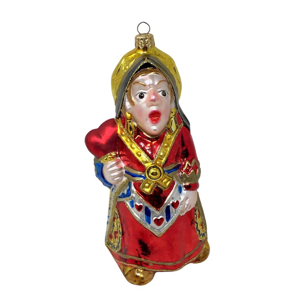 Kurt Adler Polonaise Coll. Alice in Wonderland ornaments w Crate - Alice Damaged - Picture 13 of 16